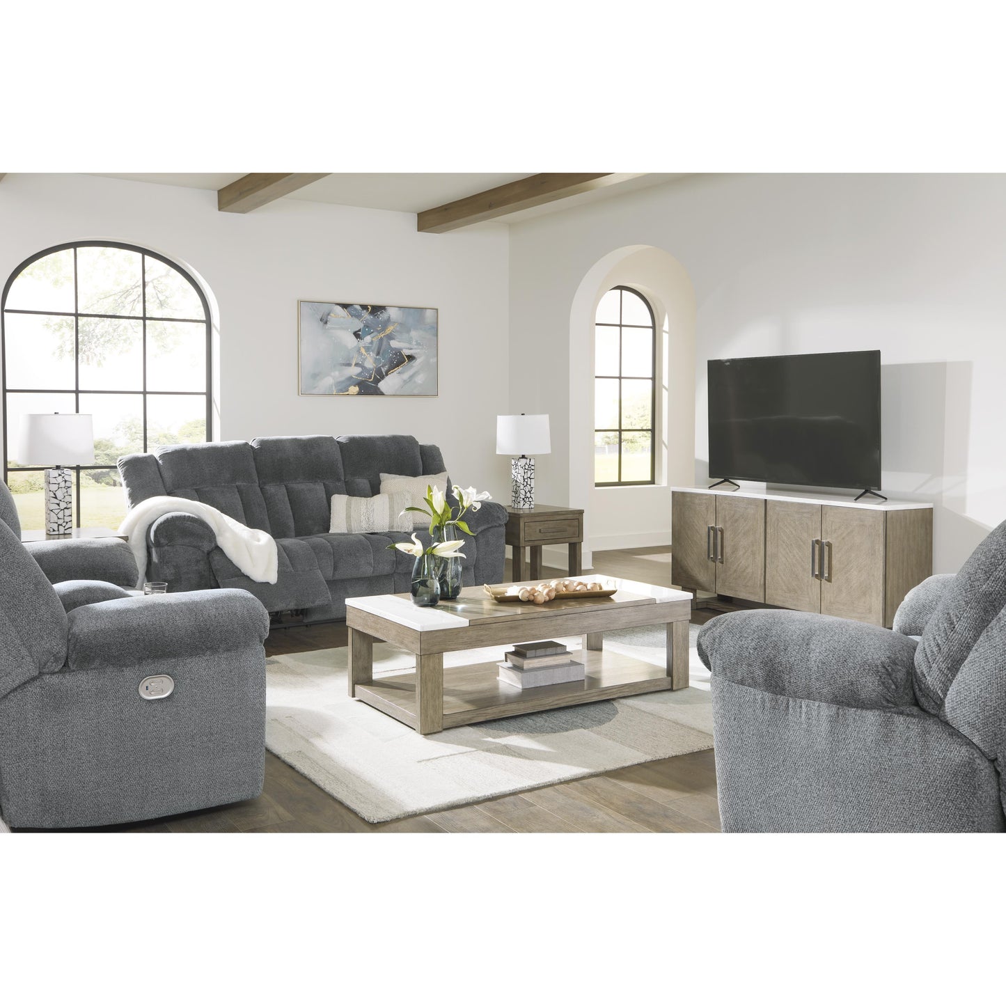 Signature Design by Ashley Tip-Off Power Reclining Loveseat 6930418 IMAGE 18
