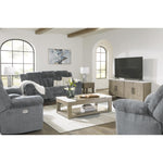 Signature Design by Ashley Tip-Off 6930418 Power Reclining Loveseat with Console and Adjustable Headrest IMAGE 18