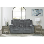 Signature Design by Ashley Tip-Off 6930418 Power Reclining Loveseat with Console and Adjustable Headrest IMAGE 6