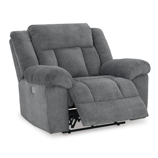 Signature Design by Ashley Tip-Off 6930482 Power Recliner with Adjustable Headrest IMAGE 2