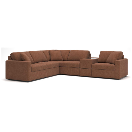  Signature Design by Ashley Modmax 92102S7 6 pc Sectional IMAGE 1