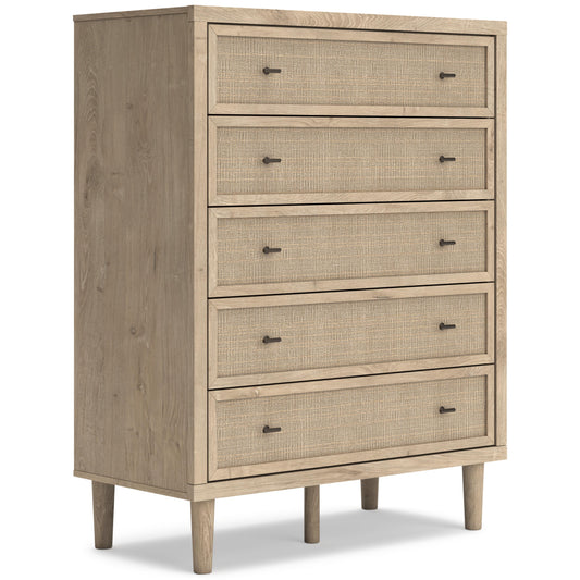 Signature Design by Ashley Cielden B1199-345 Five Drawer Wide Chest IMAGE 1