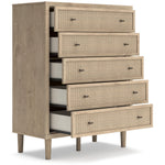 Signature Design by Ashley Cielden B1199-345 Five Drawer Wide Chest IMAGE 2