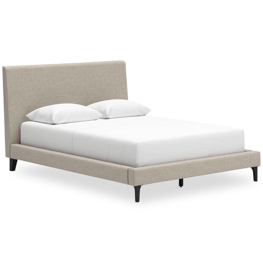 Signature Design by Ashley Cielden B1199-81 Queen Upholstered Bed with Roll Slats IMAGE 1