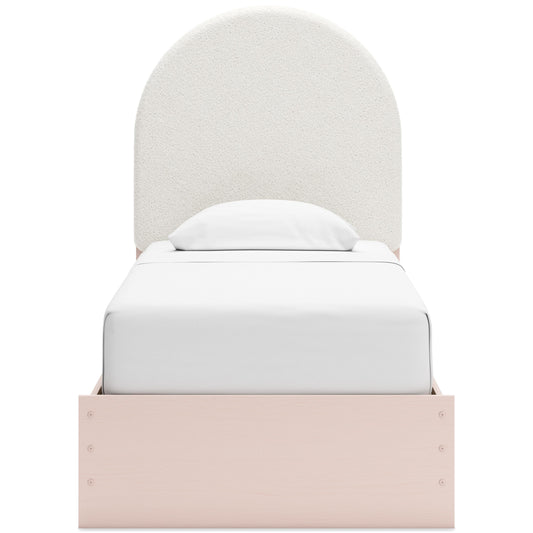  Signature Design by Ashley Wistenpine B1323B8 Twin Upholstered Panel Bed IMAGE 2