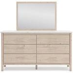 Signature Design by Ashley Cadmori 6-Drawer Dresser with Mirror B2615-231/B2615-36 IMAGE 3