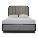 Signature Design by Ashley Rowanbeck Queen Upholstered Panel Bed B821-57/B821-54 IMAGE 2