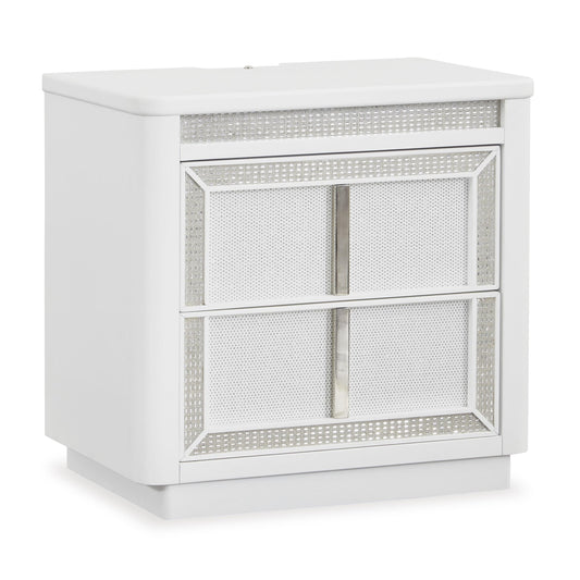 Signature Design by Ashley Chalanna B822-92 Two Drawer Night Stand IMAGE 1