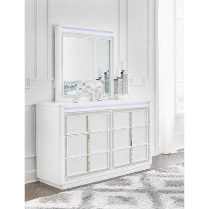  Signature Design by Ashley Chalanna B822B1 Dresser and Mirror IMAGE 3