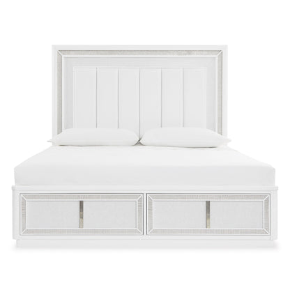  Signature Design by Ashley Chalanna B822B2 Queen Upholstered Storage Bed IMAGE 3