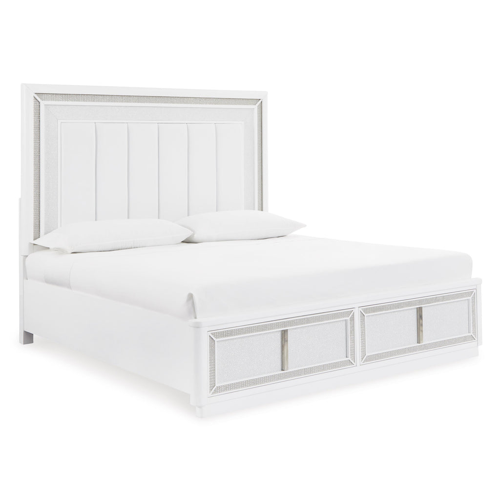  Signature Design by Ashley Chalanna B822B5 California King Upholstered Storage Bed IMAGE 1