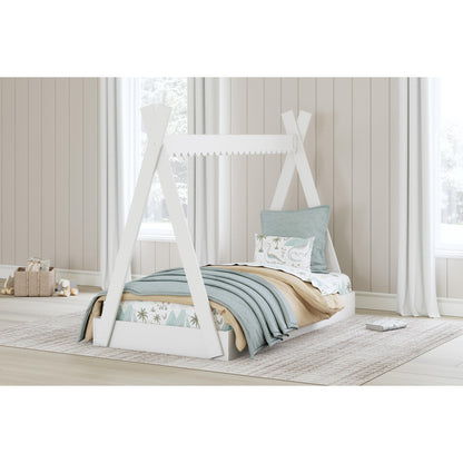 Signature Design by Ashley Hallityn EB1810-121 Twin Tent Complete Bed in Box IMAGE 6