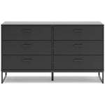 Signature Design by Ashley Socalle EB1865-231 Six Drawer Dresser IMAGE 3