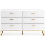 Signature Design by Ashley Socalle EB1867-231 Six Drawer Dresser IMAGE 3