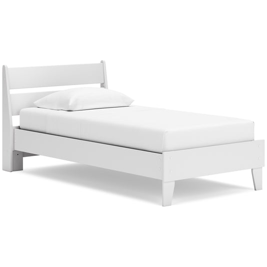  Signature Design by Ashley Socalle EB1867B1 Twin Panel Platform Bed IMAGE 1