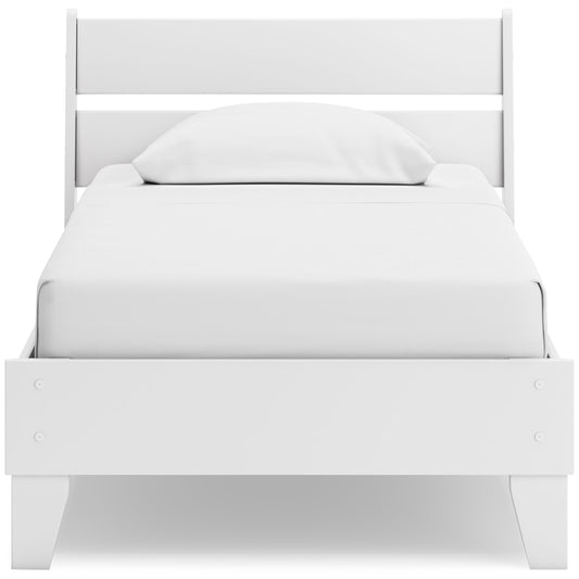  Signature Design by Ashley Socalle EB1867B1 Twin Panel Platform Bed IMAGE 2