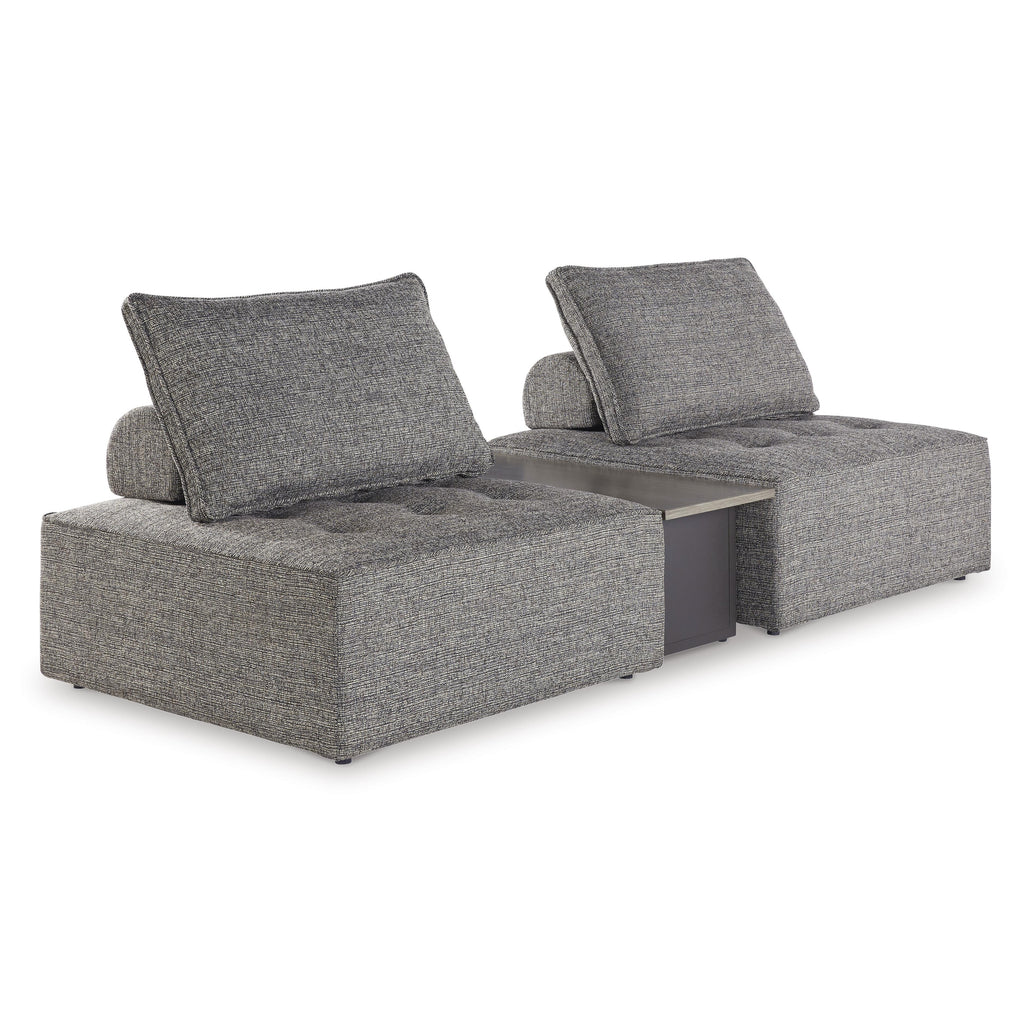  Signature Design by Ashley Bree Zee P160P4 3 pc Outdoor Sectional IMAGE 1