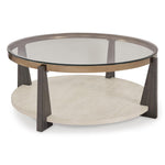 Signature Design by Ashley Frazwa T432-8 Round Cocktail Table IMAGE 1