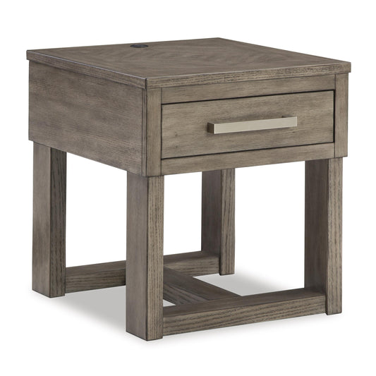 Signature Design by Ashley Loyaska T854-3 Rectangular End Table IMAGE 1