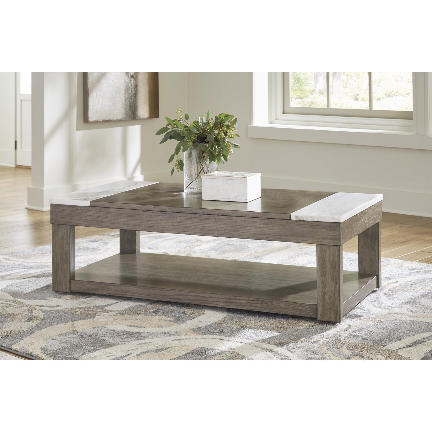 Signature Design by Ashley Loyaska T854-9 Lift Top Cocktail Table IMAGE 5