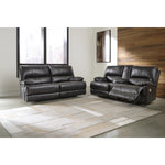 Signature Design by Ashley Mountainous U6580118 Power Reclining Loveseat with Console and Adjustable Headrest IMAGE 10