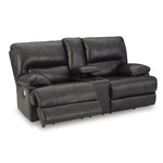 Signature Design by Ashley Mountainous U6580118 Power Reclining Loveseat with Console and Adjustable Headrest IMAGE 2