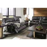 Signature Design by Ashley Mountainous U6580147 2 Seat Power Reclining Sofa Adjustable Headrest IMAGE 11
