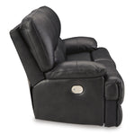 Signature Design by Ashley Mountainous U6580147 2 Seat Power Reclining Sofa Adjustable Headrest IMAGE 4