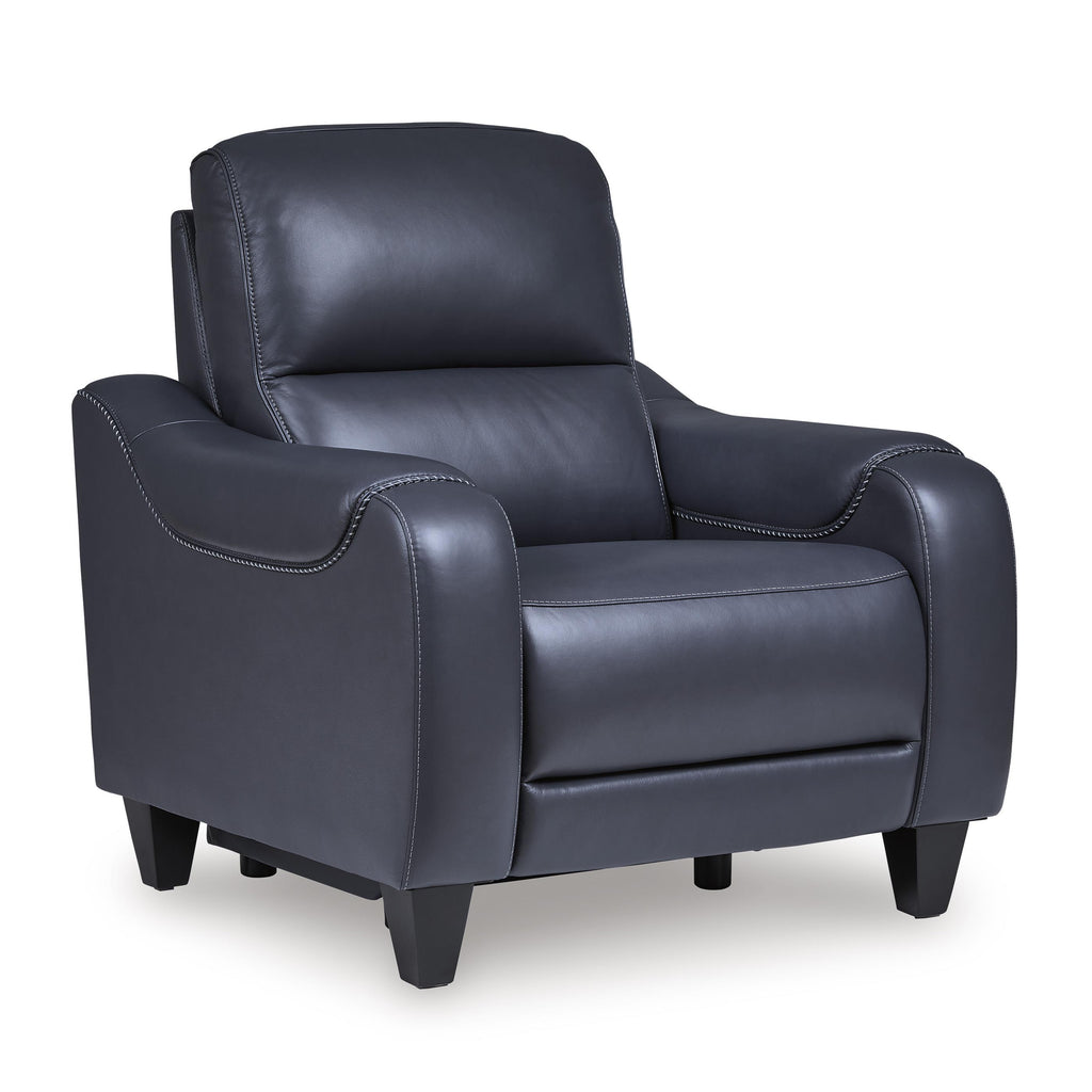 Signature Design by Ashley Mercomatic U7531113 Power Recliner with Adjustable Headrest IMAGE 1
