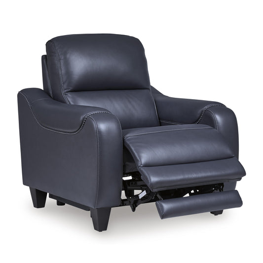 Signature Design by Ashley Mercomatic U7531113 Power Recliner with Adjustable Headrest IMAGE 2