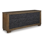 Signature Design by Ashley Rosswain W763-68 Extra Large TV Stand IMAGE 1