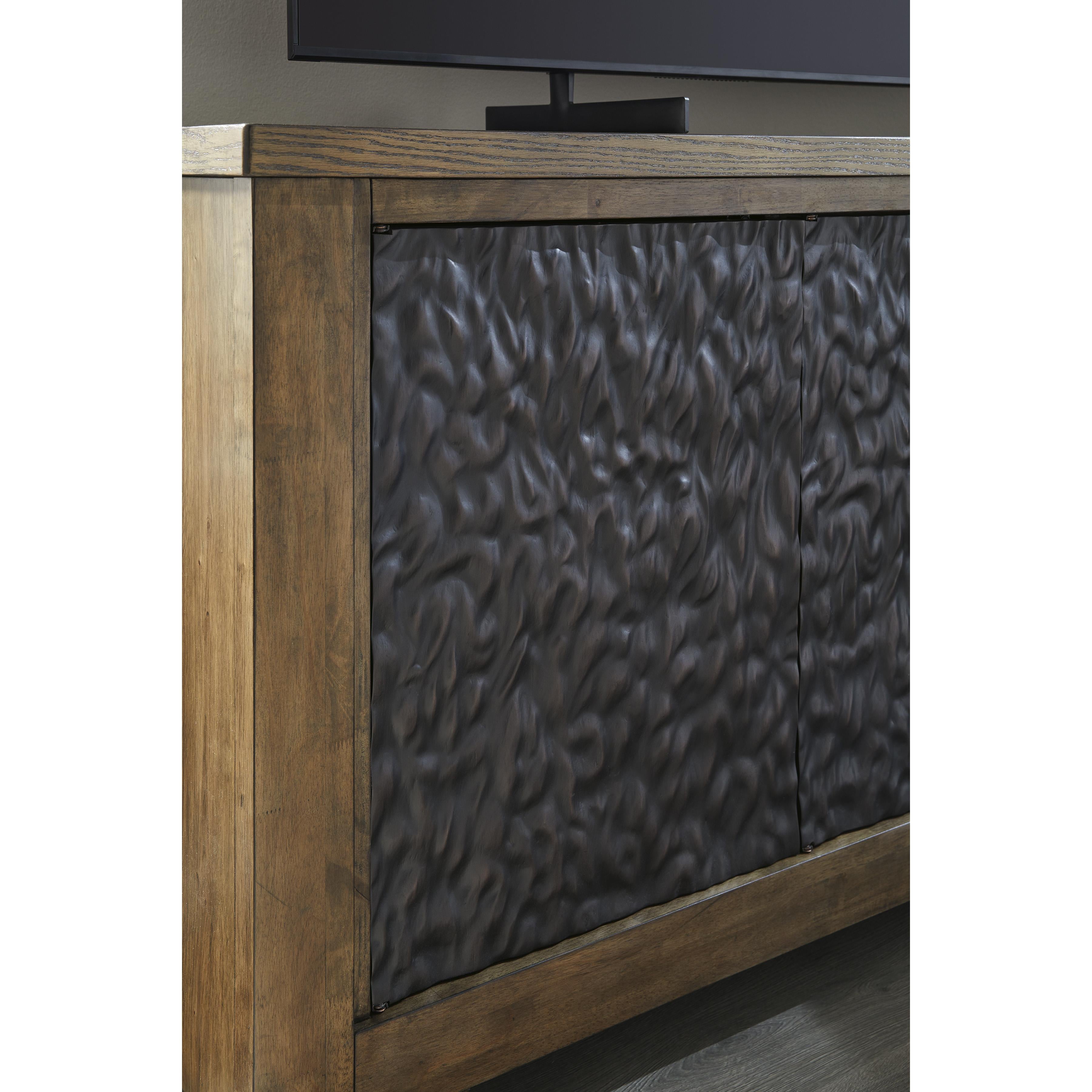 Signature Design by Ashley Rosswain W763-68 Extra Large TV Stand