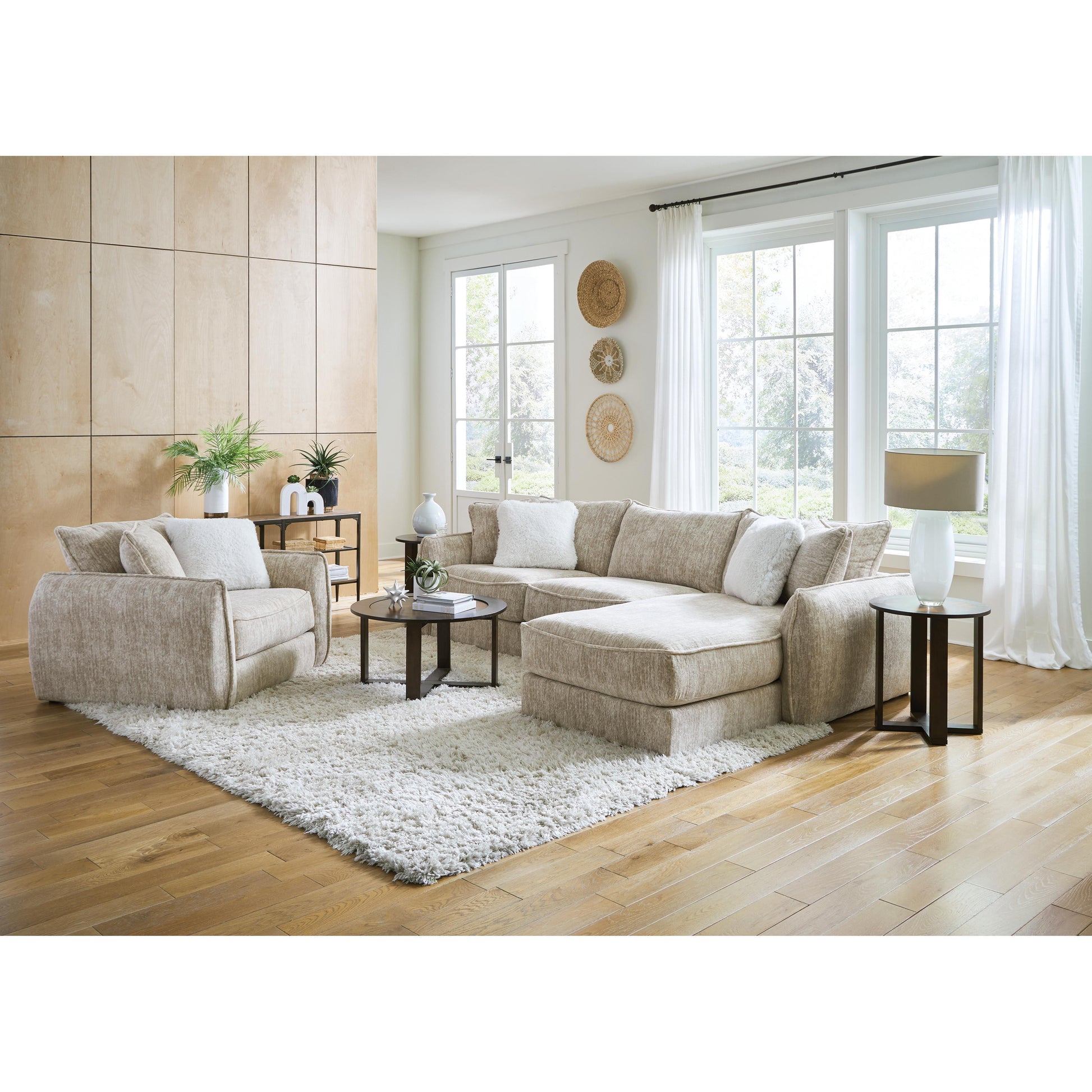  Jackson Furniture Bucktown 2306 2 pc Sectional - Parchment IMAGE 2