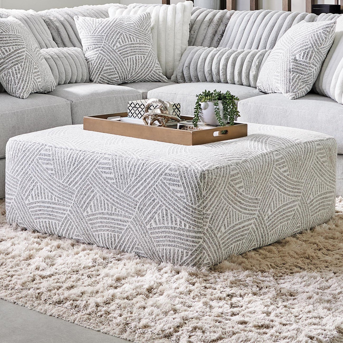 Jackson Furniture Logan Ottoman 330328 2926-18 IMAGE 1