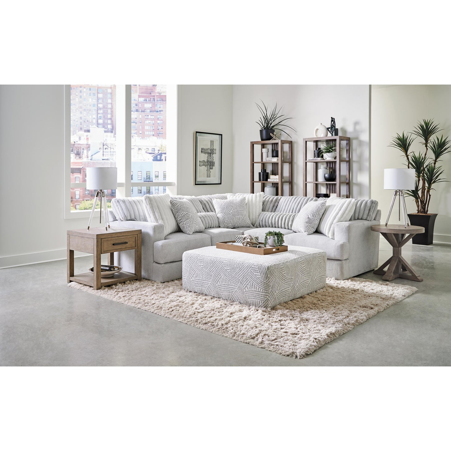 Jackson Furniture Logan Ottoman 330328 2926-18 IMAGE 2