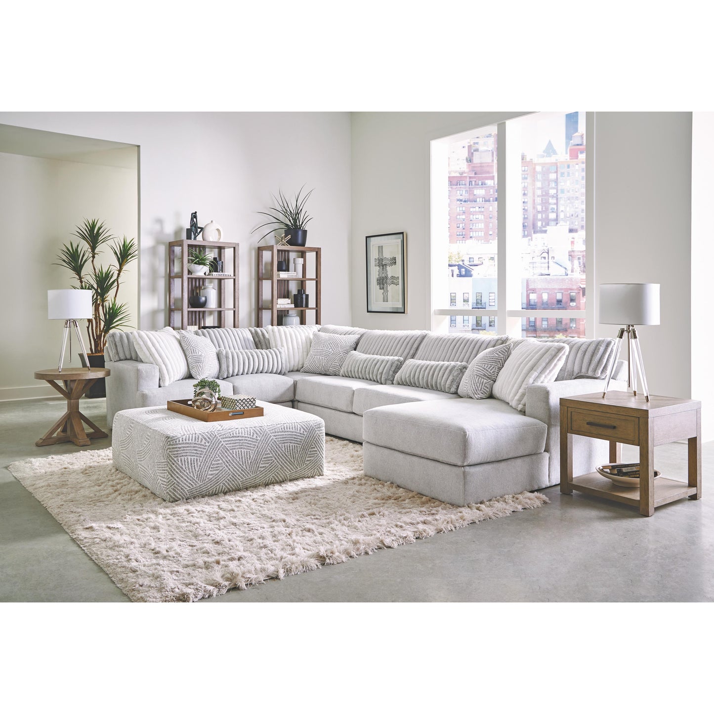  Jackson Furniture Logan 3303 3 pc Sectional - Moonstruck IMAGE 1