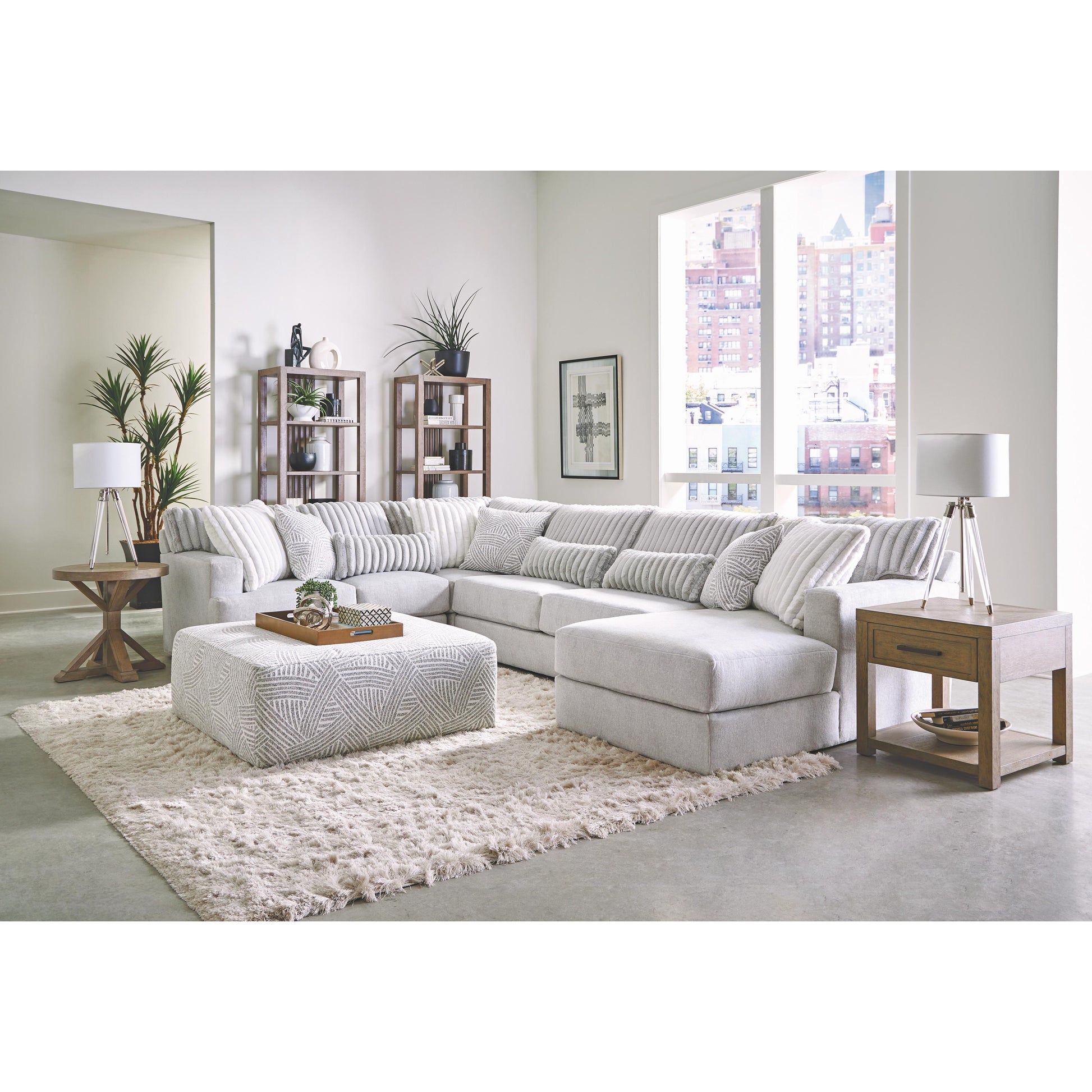  Jackson Furniture Logan 3303 3 pc Sectional - Moonstruck IMAGE 1