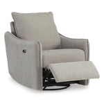 Signature Design by Ashley McBurg 4480228 Swivel Power Recliner IMAGE 2