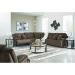  Signature Design by Ashley Top Tier 92705S3 5 pc Reclining Sectional IMAGE 7