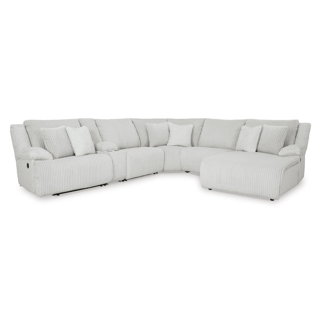  Signature Design by Ashley Top Tier 92706S1 6 pc Reclining Sectional with Chaise IMAGE 1