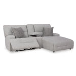  Signature Design by Ashley Acklen Place 93605S4 3 pc Power Reclining Sectional Sofa with Chaise IMAGE 2
