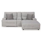  Signature Design by Ashley Acklen Place 93605S4 3 pc Power Reclining Sectional Sofa with Chaise IMAGE 3