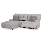  Signature Design by Ashley Acklen Place 93605S5 3 pc Power Reclining Sectional Sofa with Chaise IMAGE 1