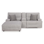  Signature Design by Ashley Acklen Place 93605S5 3 pc Power Reclining Sectional Sofa with Chaise IMAGE 2