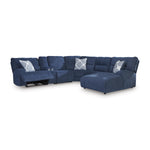  Signature Design by Ashley Acklen Place 93607S1 6 pc Power Reclining Sectional with Chaise IMAGE 1