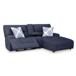  Signature Design by Ashley Acklen Place 93607S4 3 pc Power Reclining Sectional Sofa with Chaise IMAGE 2