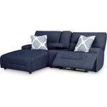  Signature Design by Ashley Acklen Place 93607S5 3 pc Power Reclining Sectional Sofa with Chaise IMAGE 2