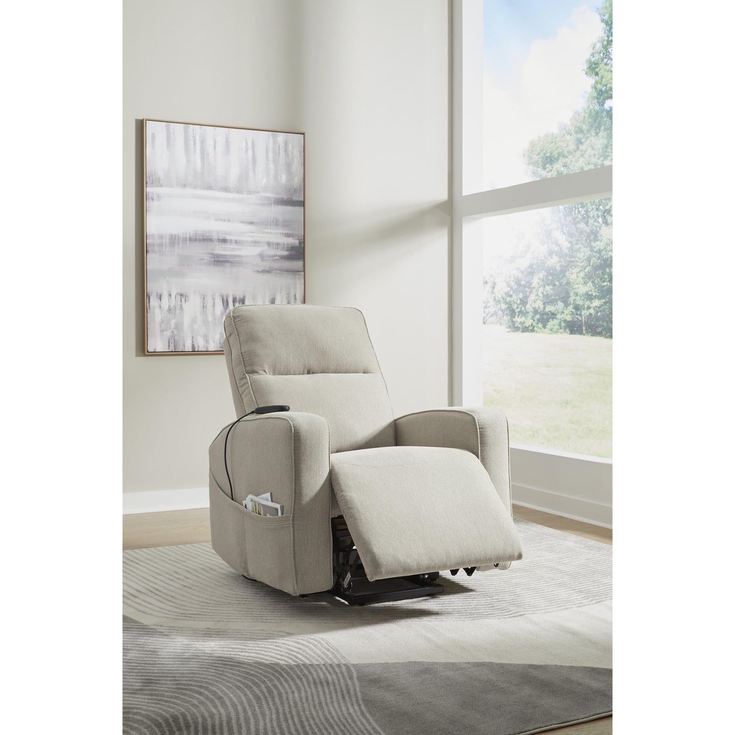 Signature Design by Ashley Starganza 9370512 Power Lift Recliner IMAGE 9