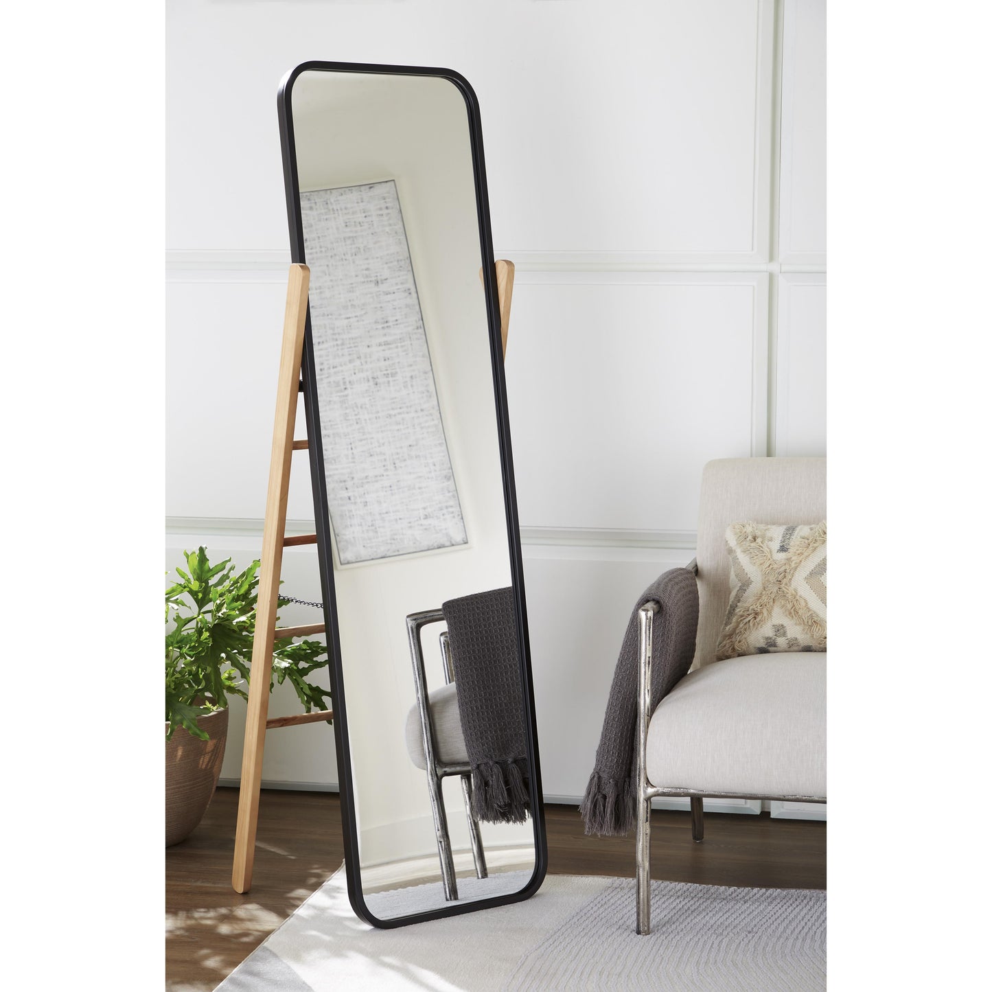 Signature Design by Ashley Bronick A8010342 Floor Mirror IMAGE 4