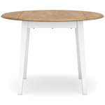 Signature Design by Ashley Round Gesthaven Dining Table D398-15 IMAGE 3